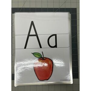 Learning Without Tears Print and Number Wall Cards Laminated Set Complete